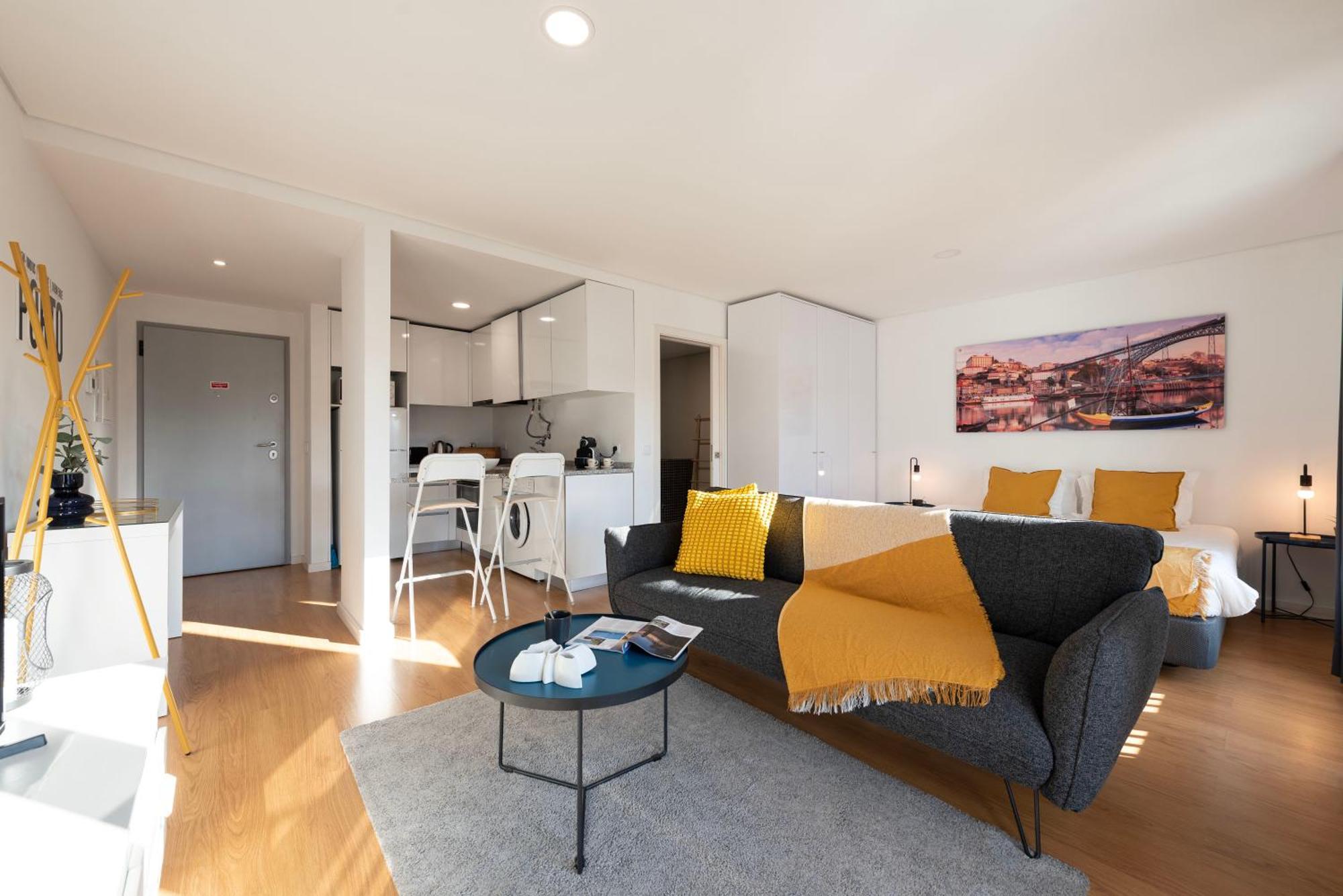 Апартаменты Joivy Olimpio Studio In The Heart Of The City Порту Экстерьер фото